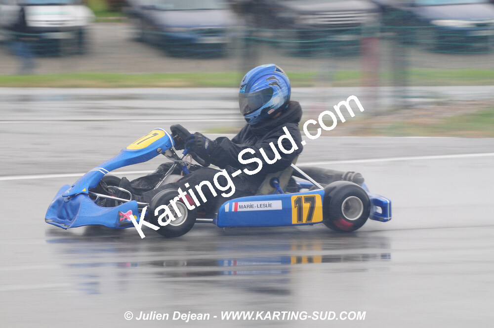12/04/2009 : 1ère manche du Championnat Sud et 1ère manche du Championnat Régional Languedoc-Roussillon à Lavelanet (photos Julien Dejean) 2009 — karting