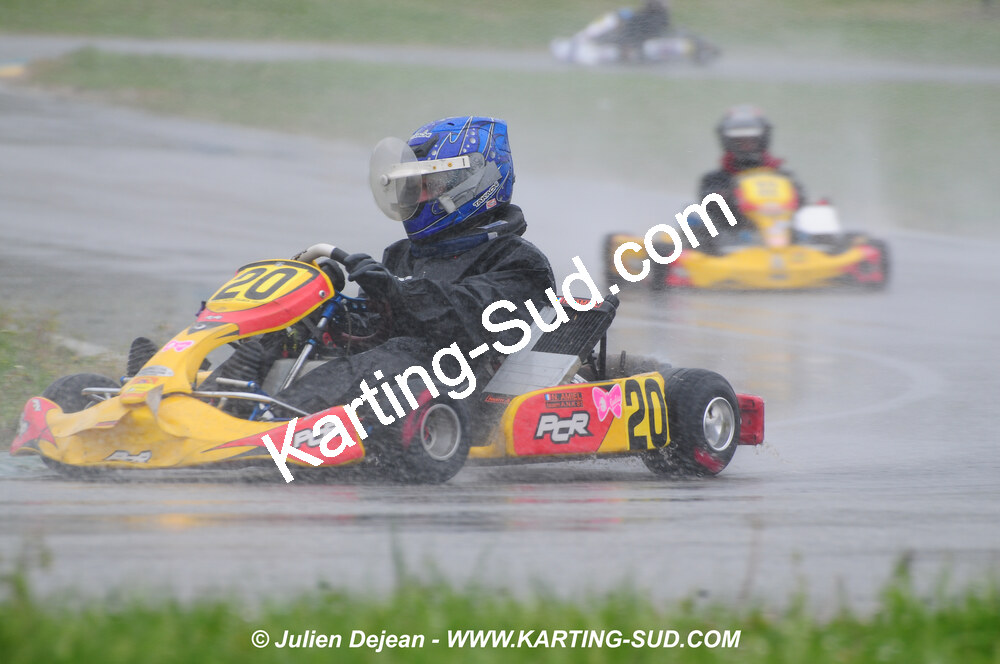 12/04/2009 : 1ère manche du Championnat Sud et 1ère manche du Championnat Régional Languedoc-Roussillon à Lavelanet (photos Julien Dejean) 2009 — karting