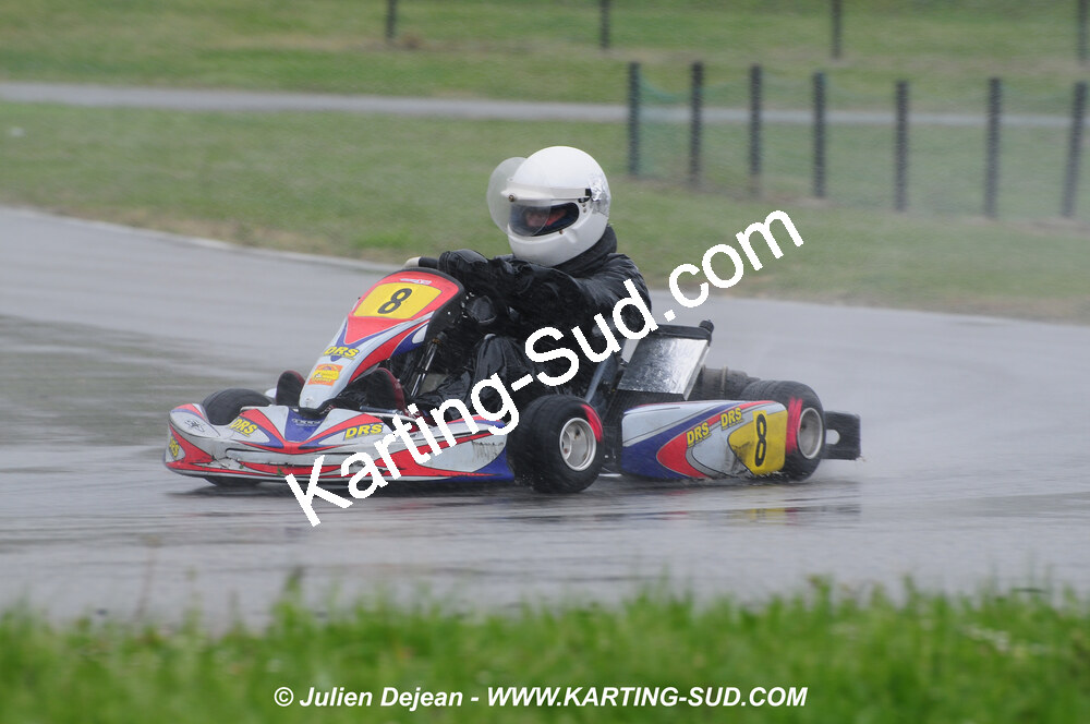 12/04/2009 : 1ère manche du Championnat Sud et 1ère manche du Championnat Régional Languedoc-Roussillon à Lavelanet (photos Julien Dejean) 2009 — karting