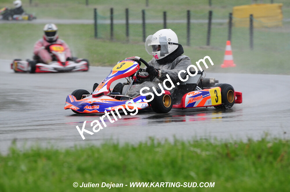 12/04/2009 : 1ère manche du Championnat Sud et 1ère manche du Championnat Régional Languedoc-Roussillon à Lavelanet (photos Julien Dejean) 2009 — karting