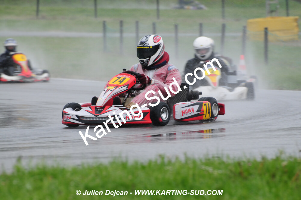 12/04/2009 : 1ère manche du Championnat Sud et 1ère manche du Championnat Régional Languedoc-Roussillon à Lavelanet (photos Julien Dejean) 2009 — karting