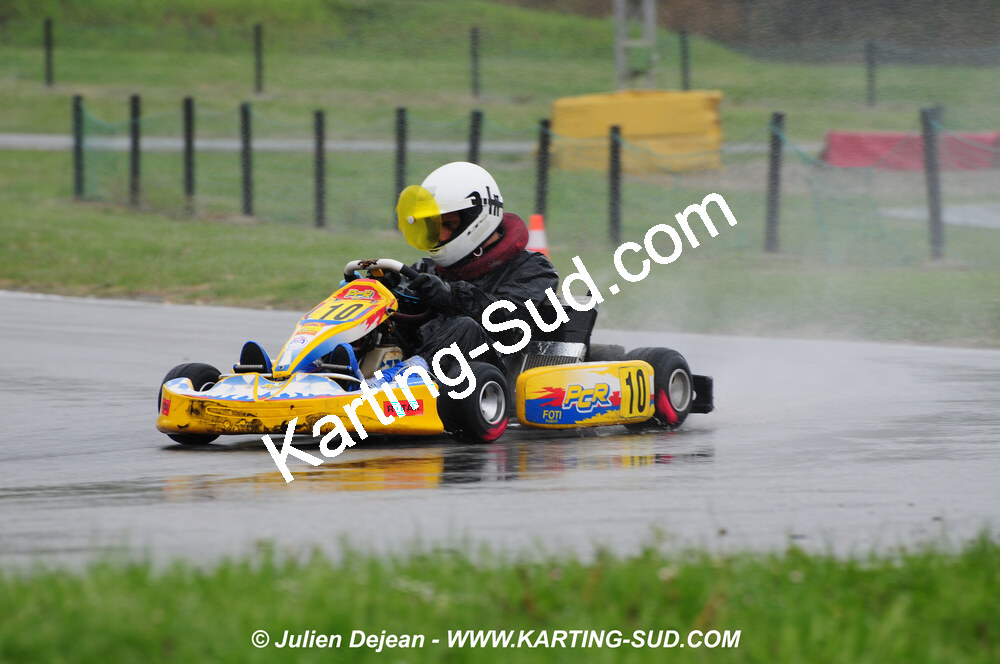 12/04/2009 : 1ère manche du Championnat Sud et 1ère manche du Championnat Régional Languedoc-Roussillon à Lavelanet (photos Julien Dejean) 2009 — karting