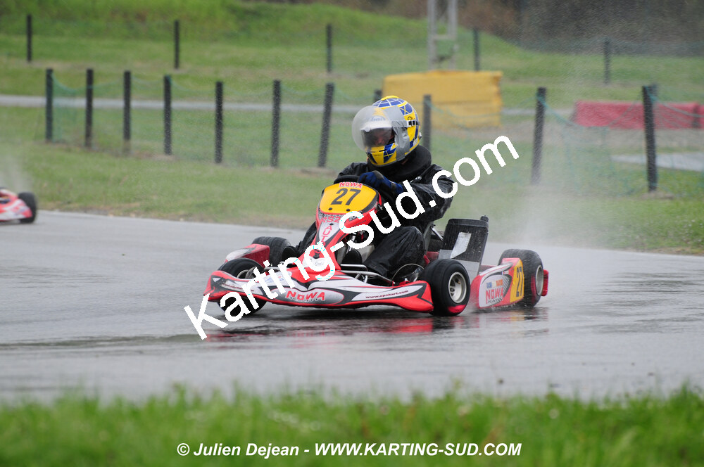 12/04/2009 : 1ère manche du Championnat Sud et 1ère manche du Championnat Régional Languedoc-Roussillon à Lavelanet (photos Julien Dejean) 2009 — karting