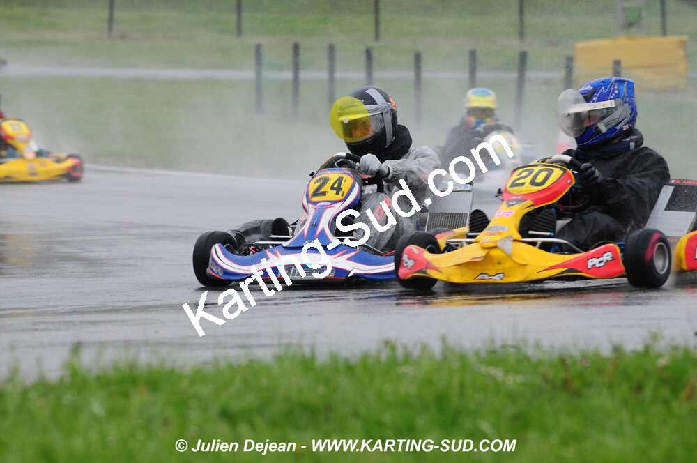 12/04/2009 : 1ère manche du Championnat Sud et 1ère manche du Championnat Régional Languedoc-Roussillon à Lavelanet (photos Julien Dejean) 2009 — karting