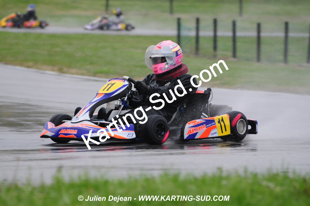 12/04/2009 : 1ère manche du Championnat Sud et 1ère manche du Championnat Régional Languedoc-Roussillon à Lavelanet (photos Julien Dejean) 2009 — karting