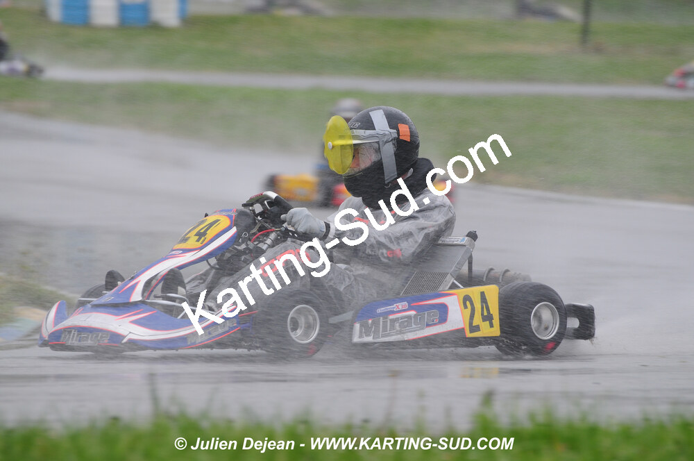 12/04/2009 : 1ère manche du Championnat Sud et 1ère manche du Championnat Régional Languedoc-Roussillon à Lavelanet (photos Julien Dejean) 2009 — karting