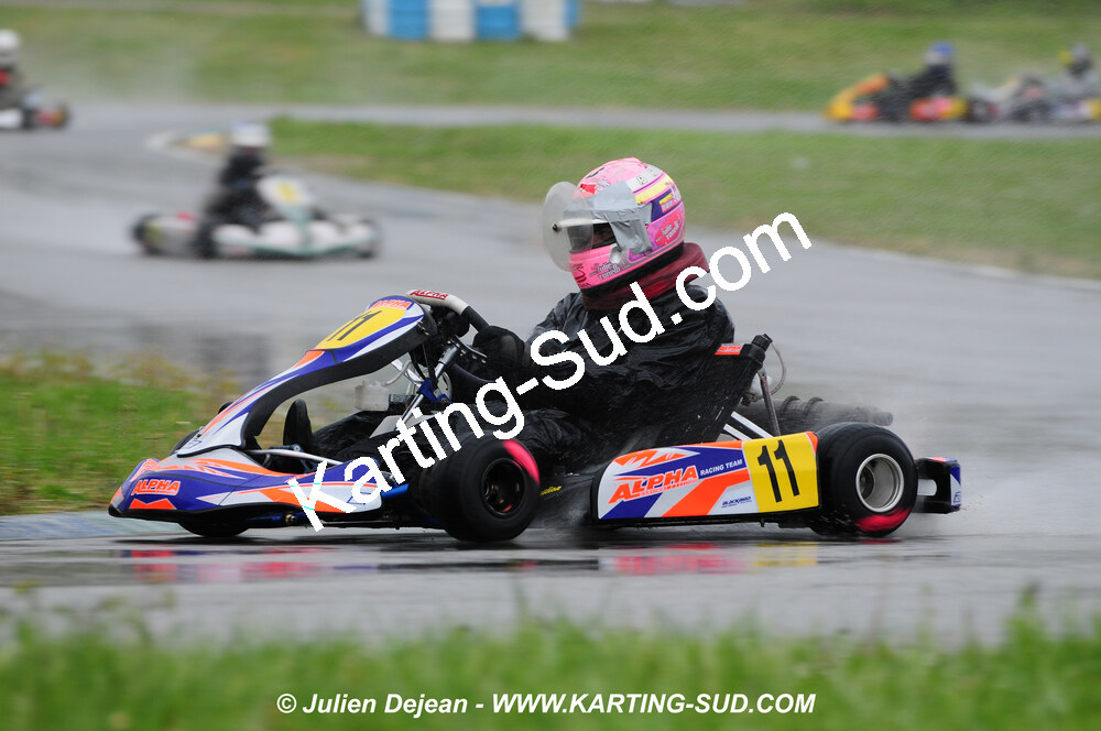 12/04/2009 : 1ère manche du Championnat Sud et 1ère manche du Championnat Régional Languedoc-Roussillon à Lavelanet (photos Julien Dejean) 2009 — karting