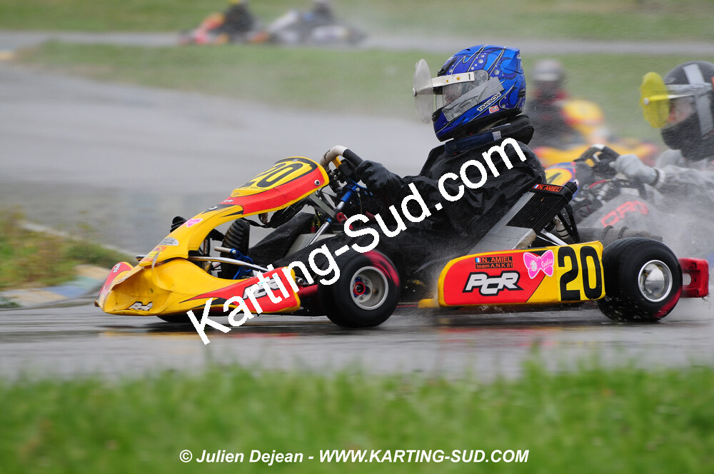 12/04/2009 : 1ère manche du Championnat Sud et 1ère manche du Championnat Régional Languedoc-Roussillon à Lavelanet (photos Julien Dejean) 2009 — karting
