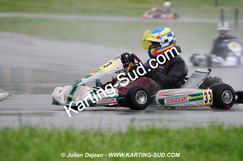 12/04/2009 : 1ère manche du Championnat Sud et 1ère manche du Championnat Régional Languedoc-Roussillon à Lavelanet (photos Julien Dejean) 2009 — karting
