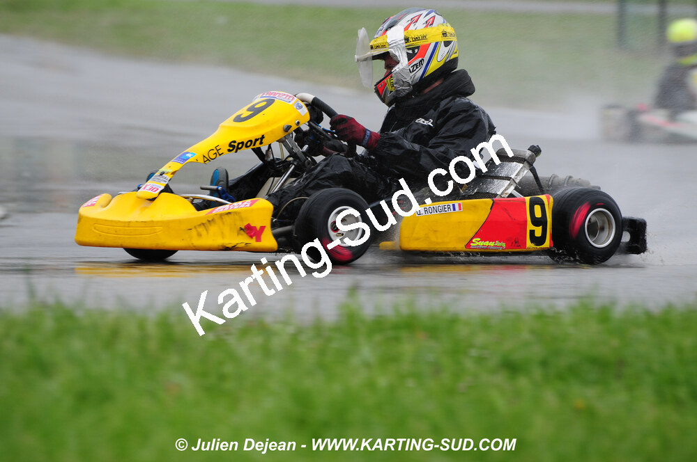 12/04/2009 : 1ère manche du Championnat Sud et 1ère manche du Championnat Régional Languedoc-Roussillon à Lavelanet (photos Julien Dejean) 2009 — karting