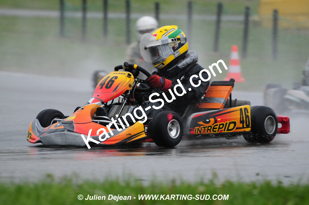 12/04/2009 : 1ère manche du Championnat Sud et 1ère manche du Championnat Régional Languedoc-Roussillon à Lavelanet (photos Julien Dejean) 2009 — karting