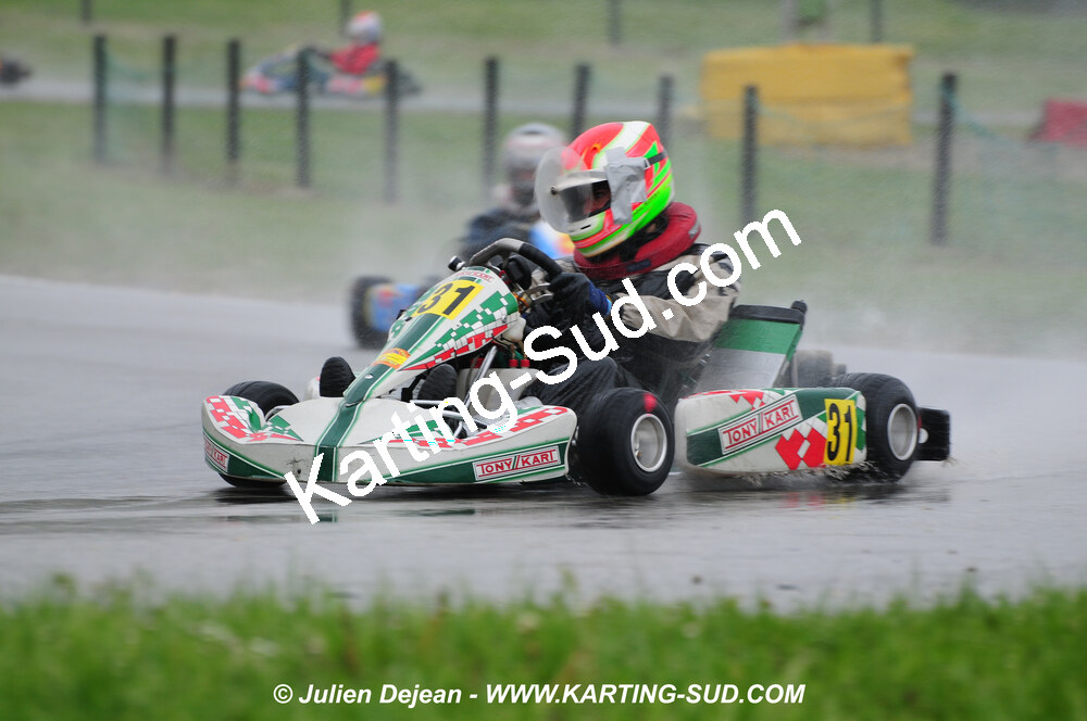 12/04/2009 : 1ère manche du Championnat Sud et 1ère manche du Championnat Régional Languedoc-Roussillon à Lavelanet (photos Julien Dejean) 2009 — karting