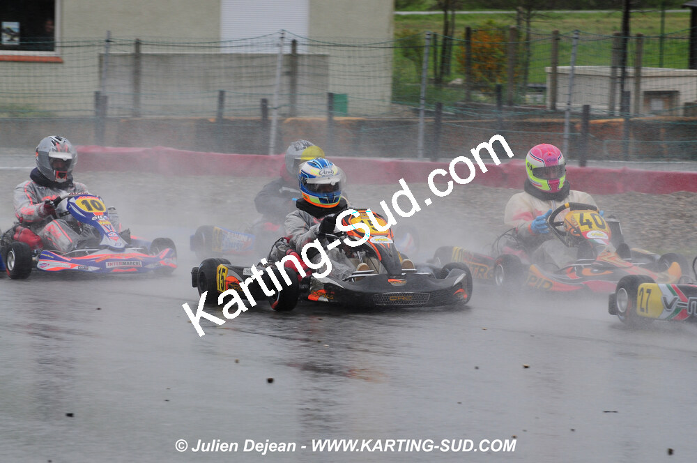12/04/2009 : 1ère manche du Championnat Sud et 1ère manche du Championnat Régional Languedoc-Roussillon à Lavelanet (photos Julien Dejean) 2009 — karting