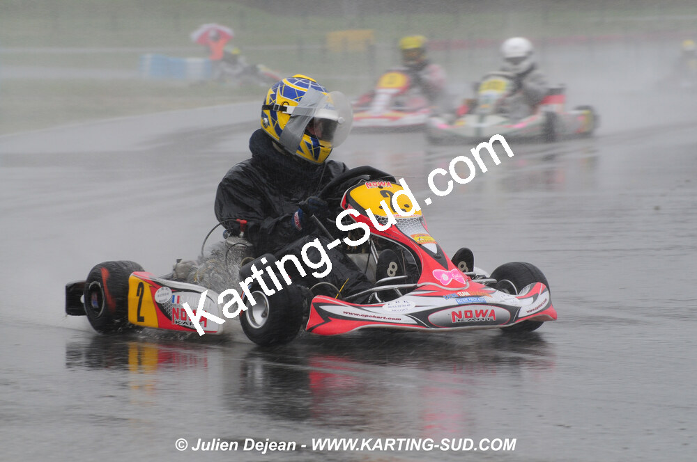 12/04/2009 : 1ère manche du Championnat Sud et 1ère manche du Championnat Régional Languedoc-Roussillon à Lavelanet (photos Julien Dejean) 2009 — karting