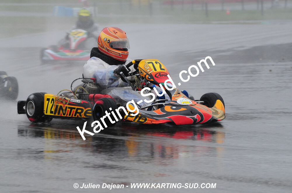 12/04/2009 : 1ère manche du Championnat Sud et 1ère manche du Championnat Régional Languedoc-Roussillon à Lavelanet (photos Julien Dejean) 2009 — karting