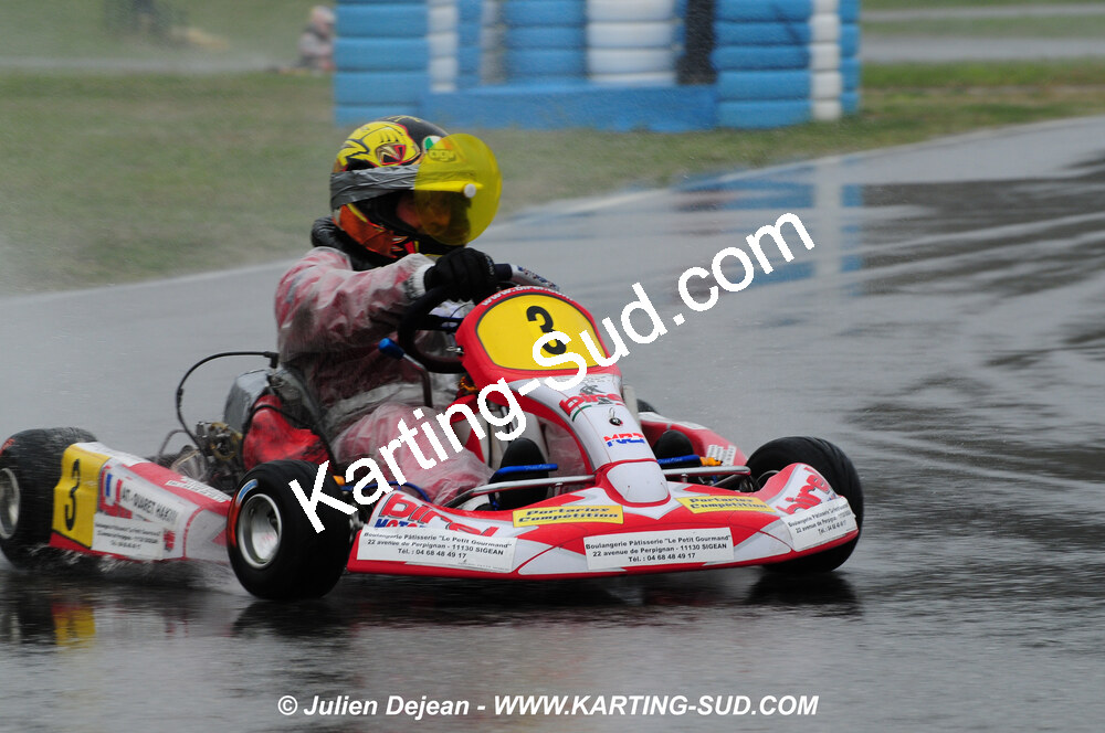 12/04/2009 : 1ère manche du Championnat Sud et 1ère manche du Championnat Régional Languedoc-Roussillon à Lavelanet (photos Julien Dejean) 2009 — karting