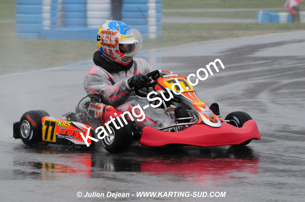 12/04/2009 : 1ère manche du Championnat Sud et 1ère manche du Championnat Régional Languedoc-Roussillon à Lavelanet (photos Julien Dejean) 2009 — karting