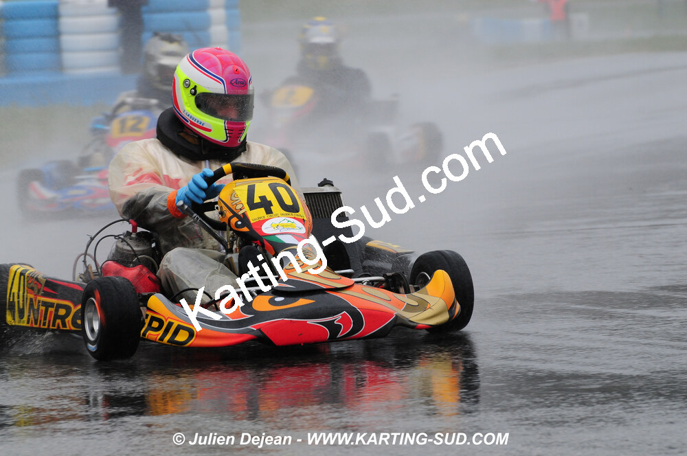 12/04/2009 : 1ère manche du Championnat Sud et 1ère manche du Championnat Régional Languedoc-Roussillon à Lavelanet (photos Julien Dejean) 2009 — karting