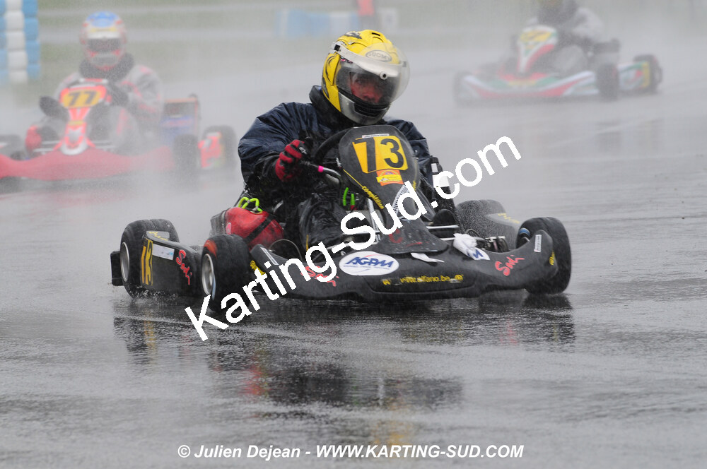 12/04/2009 : 1ère manche du Championnat Sud et 1ère manche du Championnat Régional Languedoc-Roussillon à Lavelanet (photos Julien Dejean) 2009 — karting