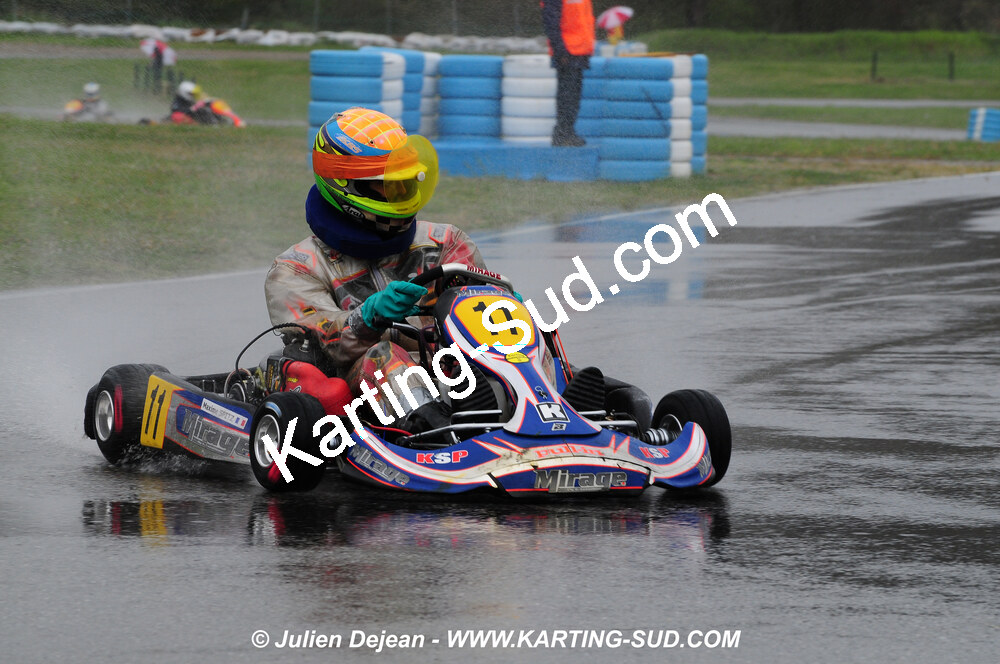 12/04/2009 : 1ère manche du Championnat Sud et 1ère manche du Championnat Régional Languedoc-Roussillon à Lavelanet (photos Julien Dejean) 2009 — karting