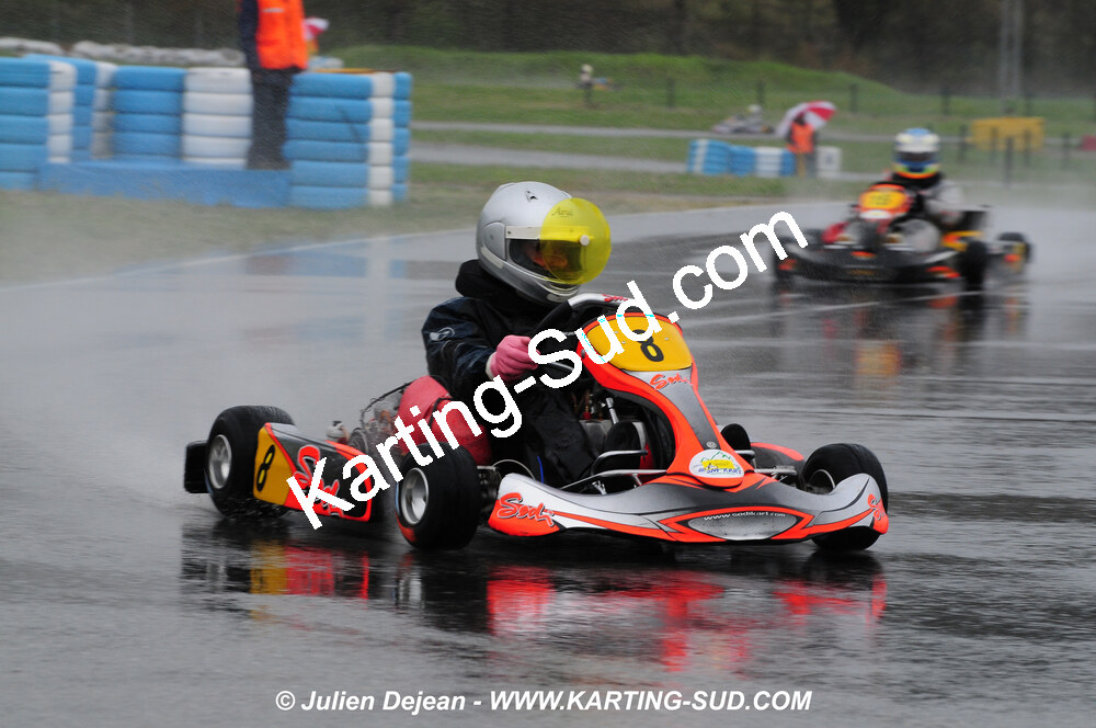 12/04/2009 : 1ère manche du Championnat Sud et 1ère manche du Championnat Régional Languedoc-Roussillon à Lavelanet (photos Julien Dejean) 2009 — karting