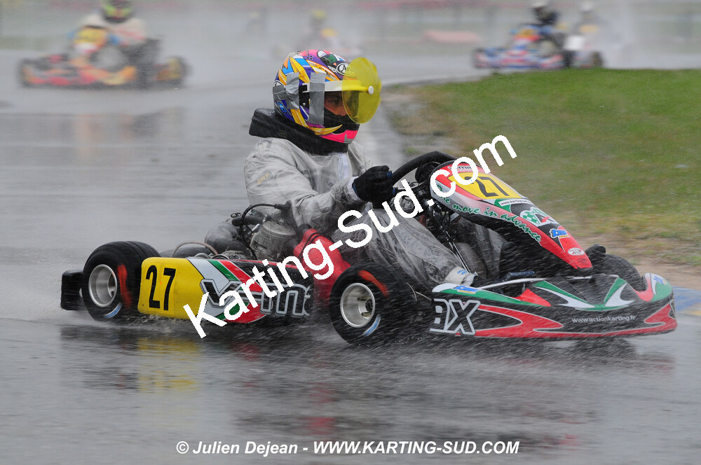 12/04/2009 : 1ère manche du Championnat Sud et 1ère manche du Championnat Régional Languedoc-Roussillon à Lavelanet (photos Julien Dejean) 2009 — karting