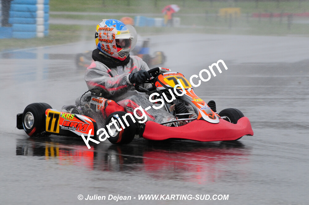 12/04/2009 : 1ère manche du Championnat Sud et 1ère manche du Championnat Régional Languedoc-Roussillon à Lavelanet (photos Julien Dejean) 2009 — karting