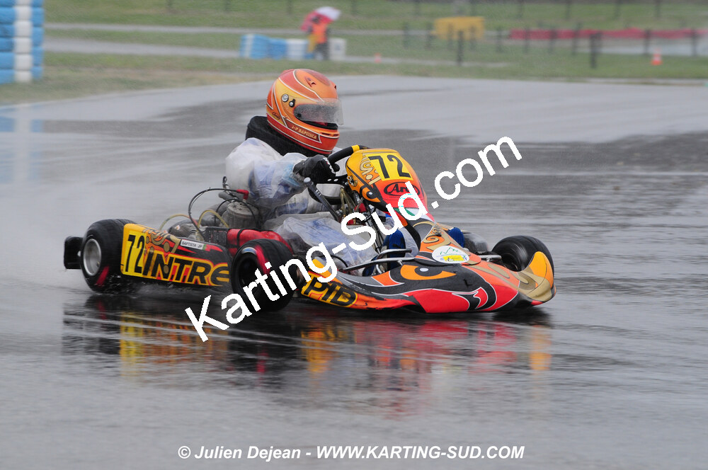 12/04/2009 : 1ère manche du Championnat Sud et 1ère manche du Championnat Régional Languedoc-Roussillon à Lavelanet (photos Julien Dejean) 2009 — karting