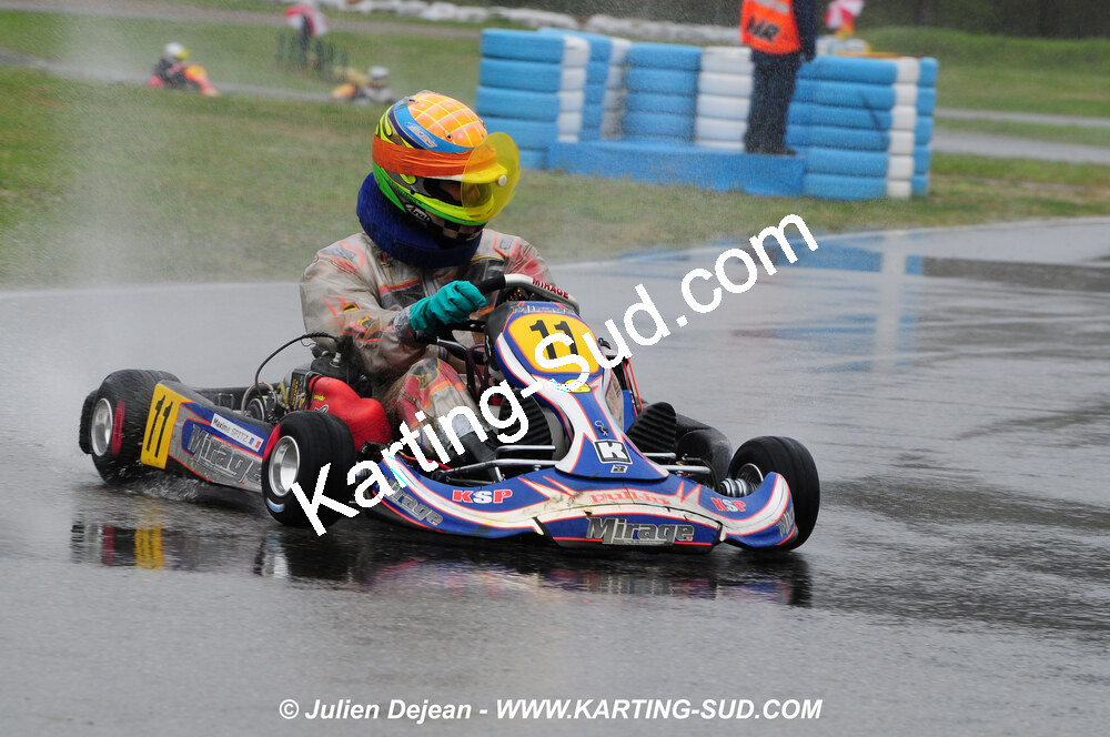 12/04/2009 : 1ère manche du Championnat Sud et 1ère manche du Championnat Régional Languedoc-Roussillon à Lavelanet (photos Julien Dejean) 2009 — karting