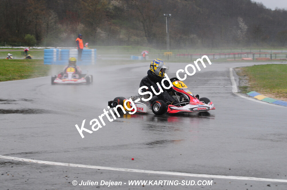 12/04/2009 : 1ère manche du Championnat Sud et 1ère manche du Championnat Régional Languedoc-Roussillon à Lavelanet (photos Julien Dejean) 2009 — karting