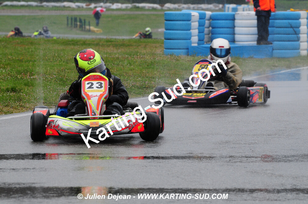 12/04/2009 : 1ère manche du Championnat Sud et 1ère manche du Championnat Régional Languedoc-Roussillon à Lavelanet (photos Julien Dejean) 2009 — karting