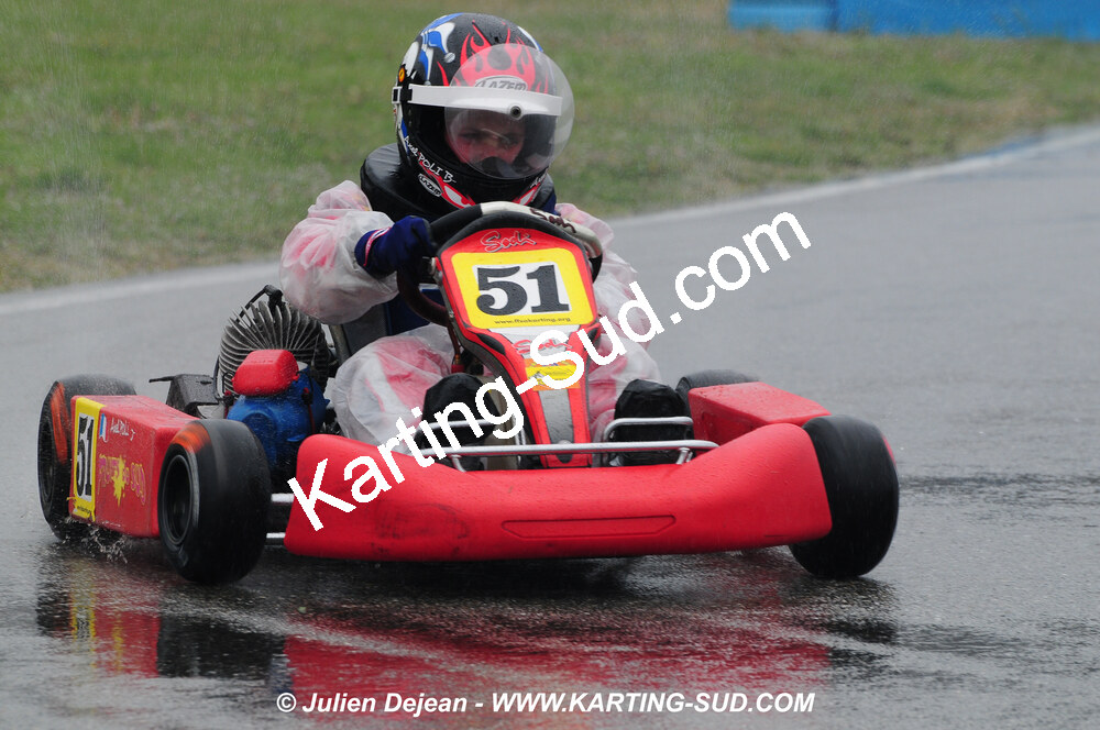 12/04/2009 : 1ère manche du Championnat Sud et 1ère manche du Championnat Régional Languedoc-Roussillon à Lavelanet (photos Julien Dejean) 2009 — karting
