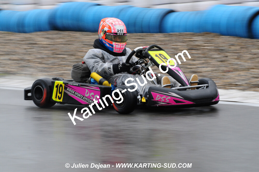 12/04/2009 : 1ère manche du Championnat Sud et 1ère manche du Championnat Régional Languedoc-Roussillon à Lavelanet (photos Julien Dejean) 2009 — karting
