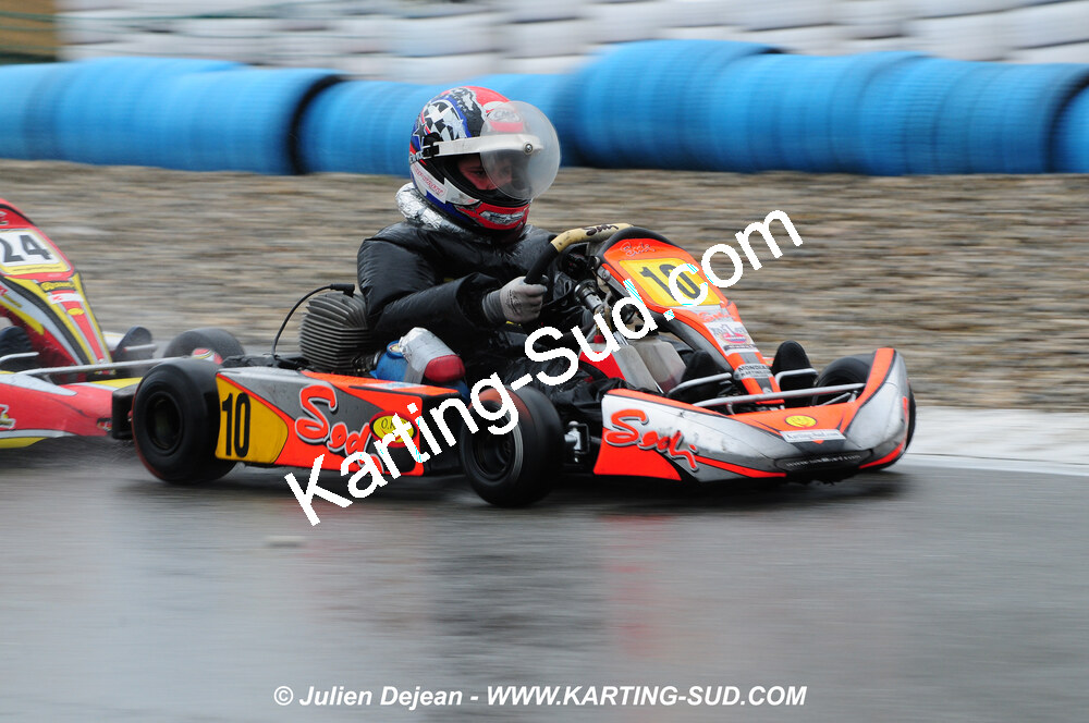 12/04/2009 : 1ère manche du Championnat Sud et 1ère manche du Championnat Régional Languedoc-Roussillon à Lavelanet (photos Julien Dejean) 2009 — karting