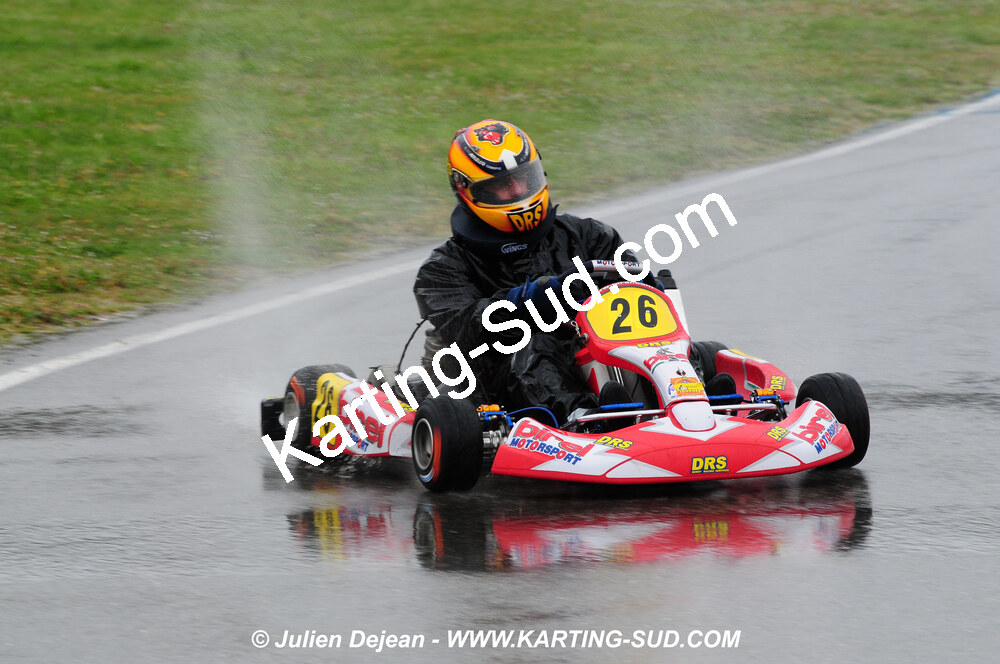 12/04/2009 : 1ère manche du Championnat Sud et 1ère manche du Championnat Régional Languedoc-Roussillon à Lavelanet (photos Julien Dejean) 2009 — karting