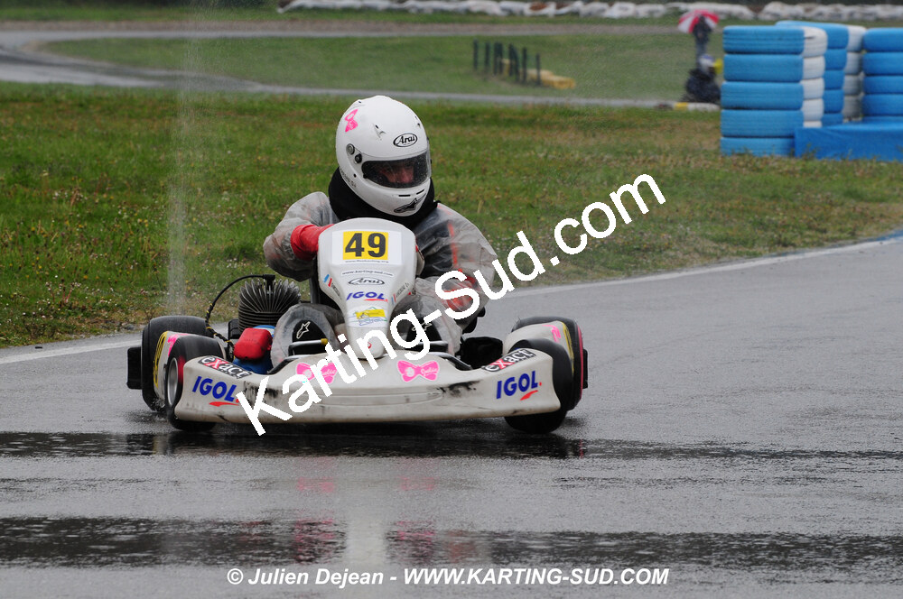 12/04/2009 : 1ère manche du Championnat Sud et 1ère manche du Championnat Régional Languedoc-Roussillon à Lavelanet (photos Julien Dejean) 2009 — karting