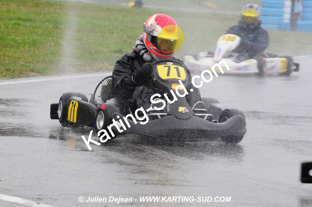12/04/2009 : 1ère manche du Championnat Sud et 1ère manche du Championnat Régional Languedoc-Roussillon à Lavelanet (photos Julien Dejean) 2009 — karting