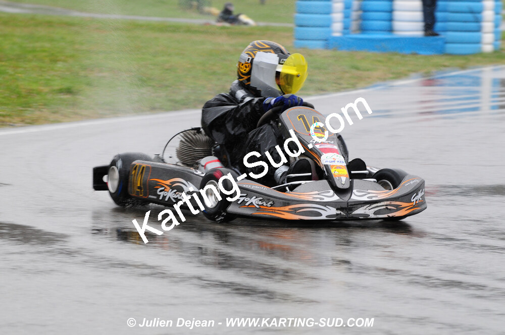 12/04/2009 : 1ère manche du Championnat Sud et 1ère manche du Championnat Régional Languedoc-Roussillon à Lavelanet (photos Julien Dejean) 2009 — karting