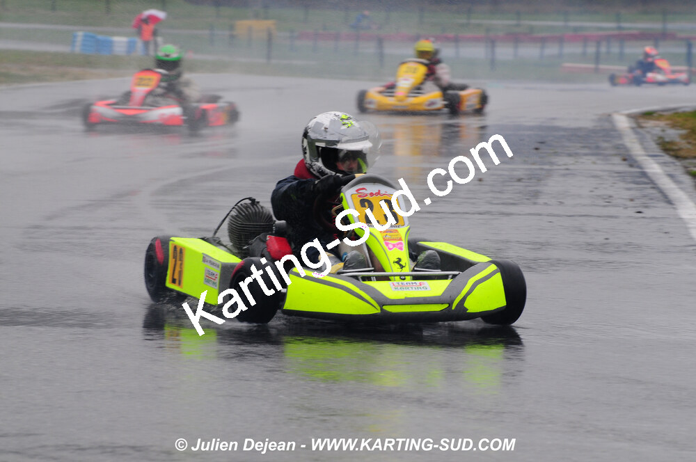 12/04/2009 : 1ère manche du Championnat Sud et 1ère manche du Championnat Régional Languedoc-Roussillon à Lavelanet (photos Julien Dejean) 2009 — karting