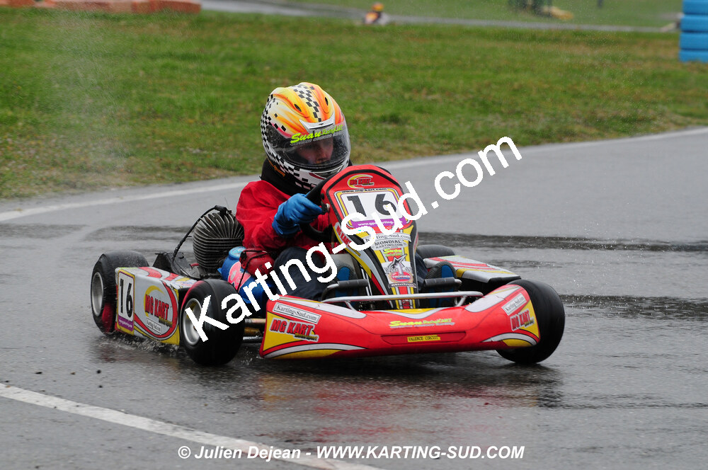 12/04/2009 : 1ère manche du Championnat Sud et 1ère manche du Championnat Régional Languedoc-Roussillon à Lavelanet (photos Julien Dejean) 2009 — karting