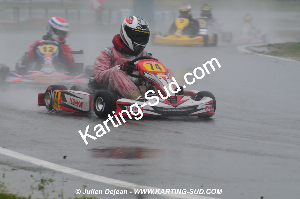 12/04/2009 : 1ère manche du Championnat Sud et 1ère manche du Championnat Régional Languedoc-Roussillon à Lavelanet (photos Julien Dejean) 2009 — karting