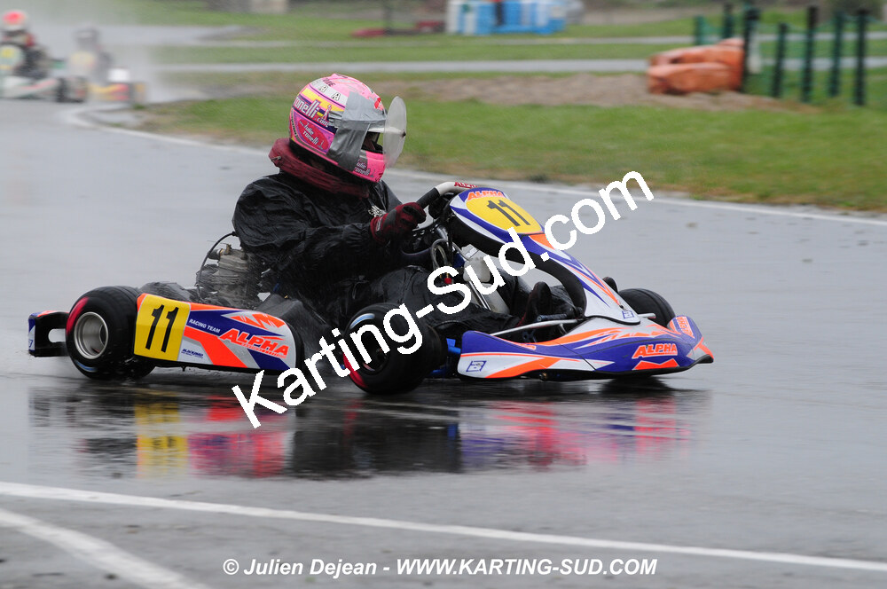 12/04/2009 : 1ère manche du Championnat Sud et 1ère manche du Championnat Régional Languedoc-Roussillon à Lavelanet (photos Julien Dejean) 2009 — karting