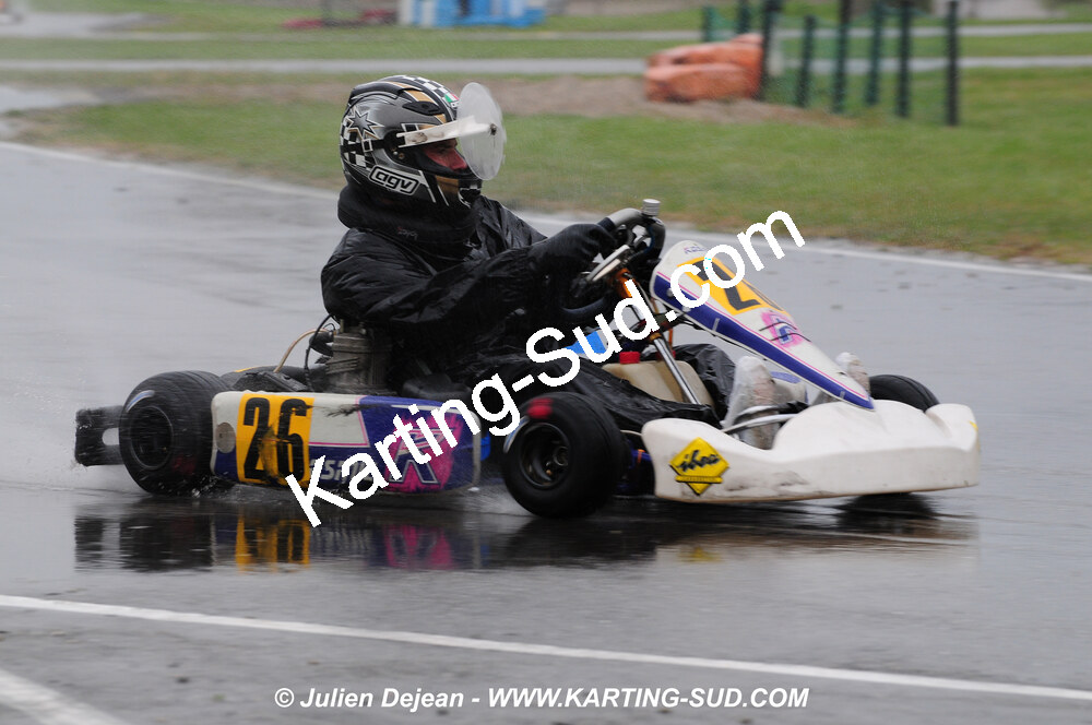 12/04/2009 : 1ère manche du Championnat Sud et 1ère manche du Championnat Régional Languedoc-Roussillon à Lavelanet (photos Julien Dejean) 2009 — karting