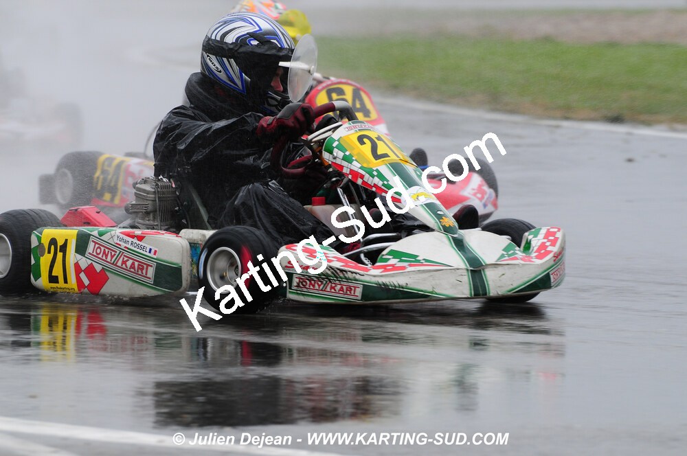 12/04/2009 : 1ère manche du Championnat Sud et 1ère manche du Championnat Régional Languedoc-Roussillon à Lavelanet (photos Julien Dejean) 2009 — karting