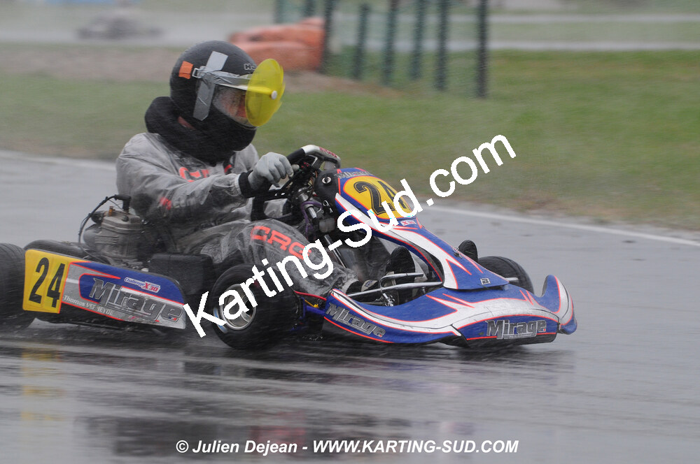 12/04/2009 : 1ère manche du Championnat Sud et 1ère manche du Championnat Régional Languedoc-Roussillon à Lavelanet (photos Julien Dejean) 2009 — karting