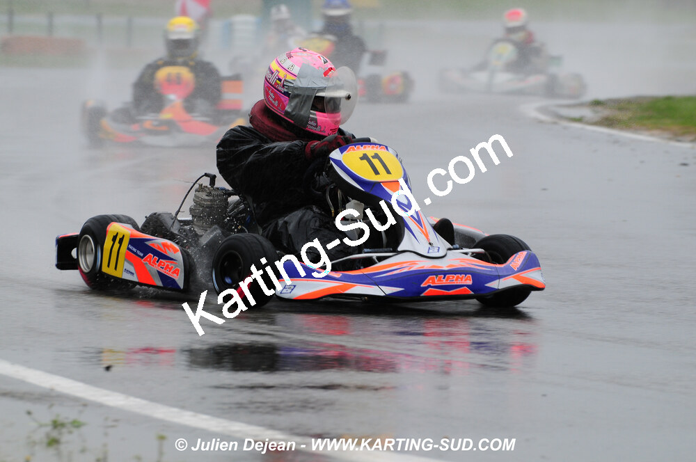 12/04/2009 : 1ère manche du Championnat Sud et 1ère manche du Championnat Régional Languedoc-Roussillon à Lavelanet (photos Julien Dejean) 2009 — karting