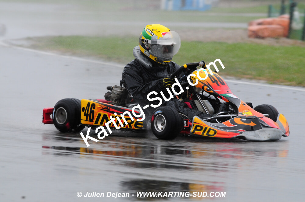 12/04/2009 : 1ère manche du Championnat Sud et 1ère manche du Championnat Régional Languedoc-Roussillon à Lavelanet (photos Julien Dejean) 2009 — karting