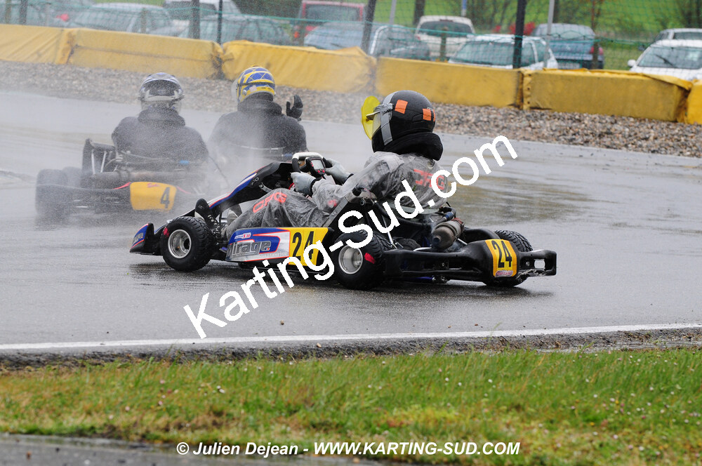 12/04/2009 : 1ère manche du Championnat Sud et 1ère manche du Championnat Régional Languedoc-Roussillon à Lavelanet (photos Julien Dejean) 2009 — karting