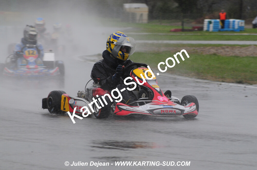 12/04/2009 : 1ère manche du Championnat Sud et 1ère manche du Championnat Régional Languedoc-Roussillon à Lavelanet (photos Julien Dejean) 2009 — karting