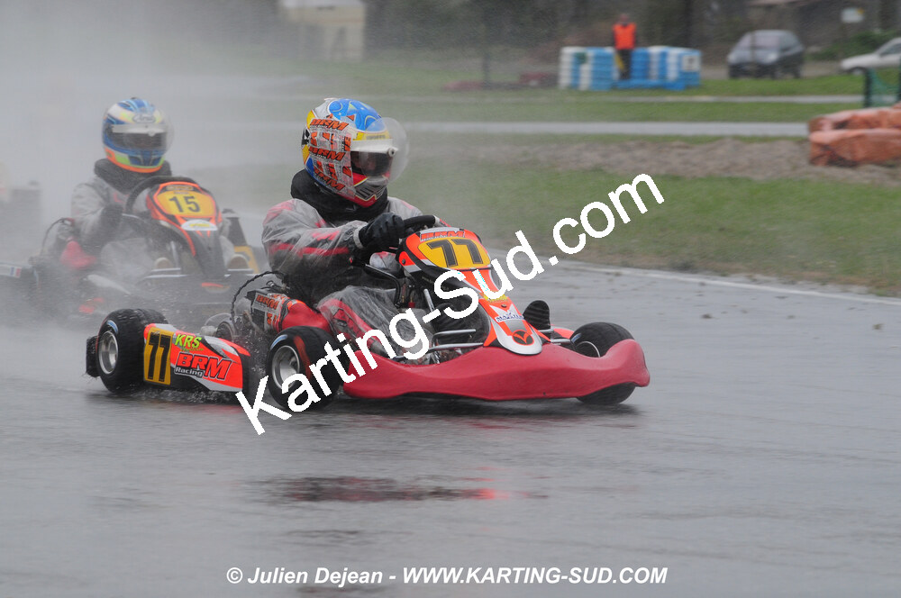 12/04/2009 : 1ère manche du Championnat Sud et 1ère manche du Championnat Régional Languedoc-Roussillon à Lavelanet (photos Julien Dejean) 2009 — karting
